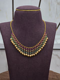 Multicolor Pearl Drop Necklace